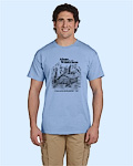 Alone in the Wilderness blue Tshirt