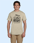 Alone in the Wilderness sand Tshirt